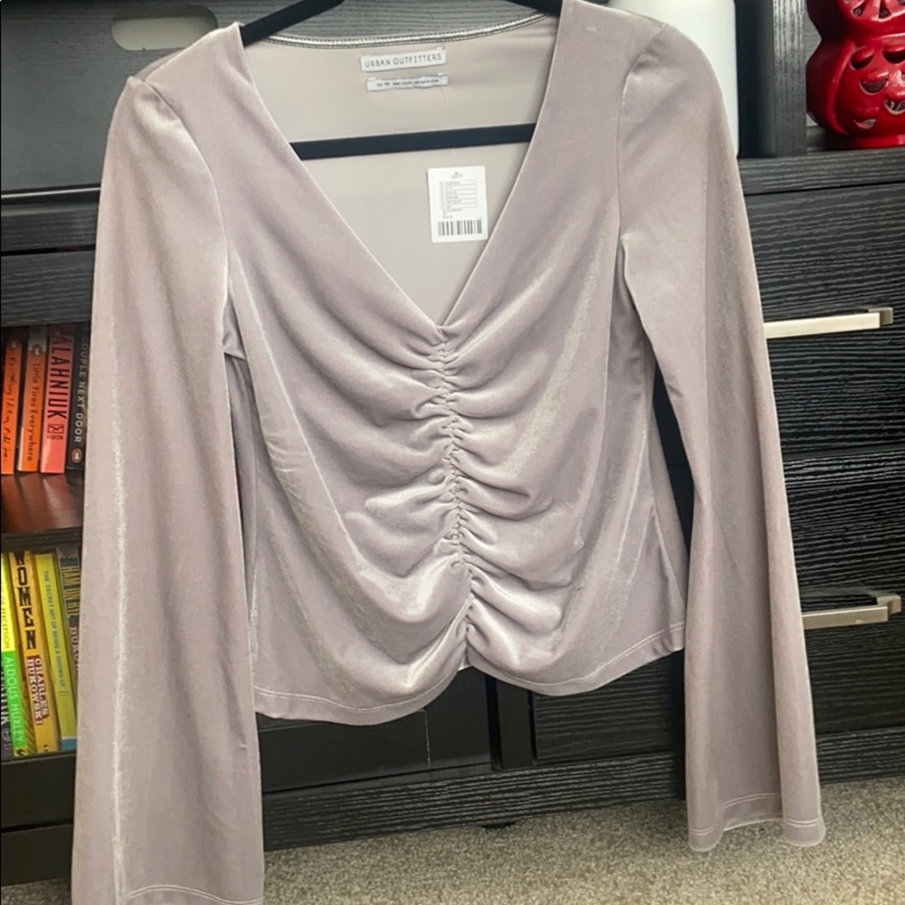 Urban outfitters velvet top